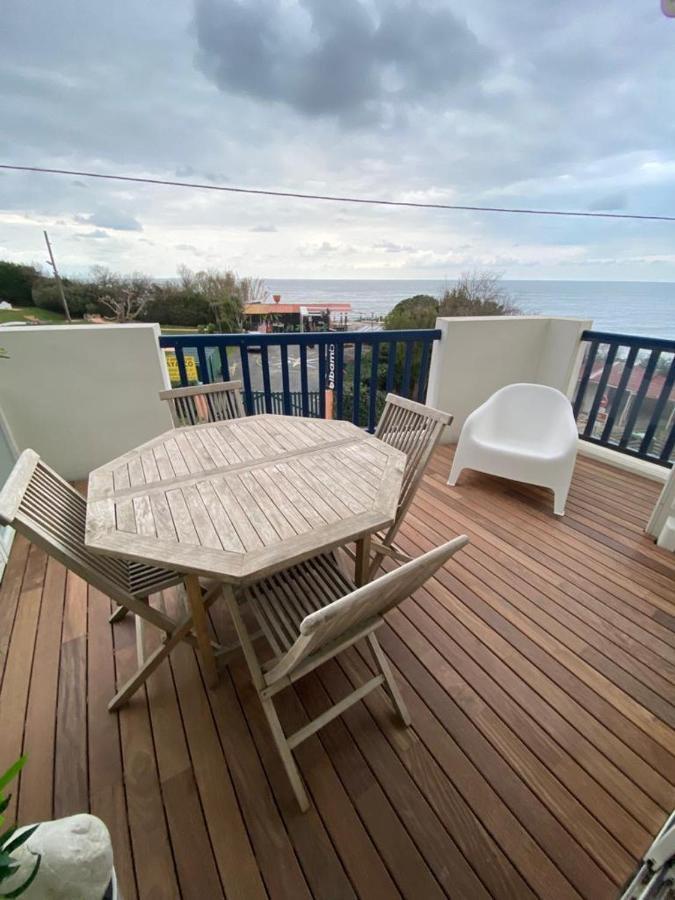 Bel Appartement Vue Mer - 1Er Rang Front De Mer San Juan de Luz Exterior foto