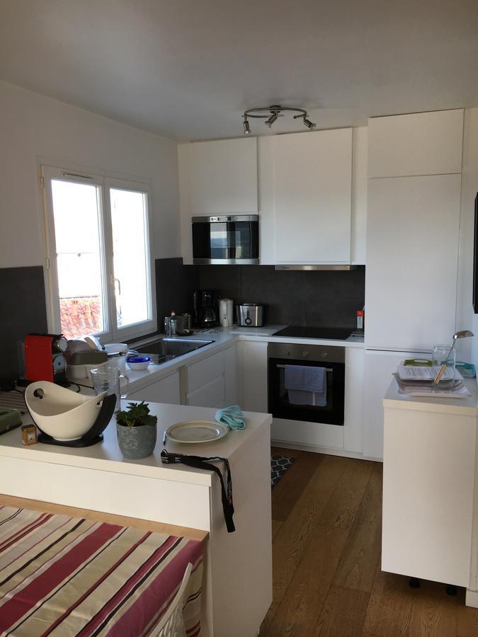 Bel Appartement Vue Mer - 1Er Rang Front De Mer San Juan de Luz Exterior foto